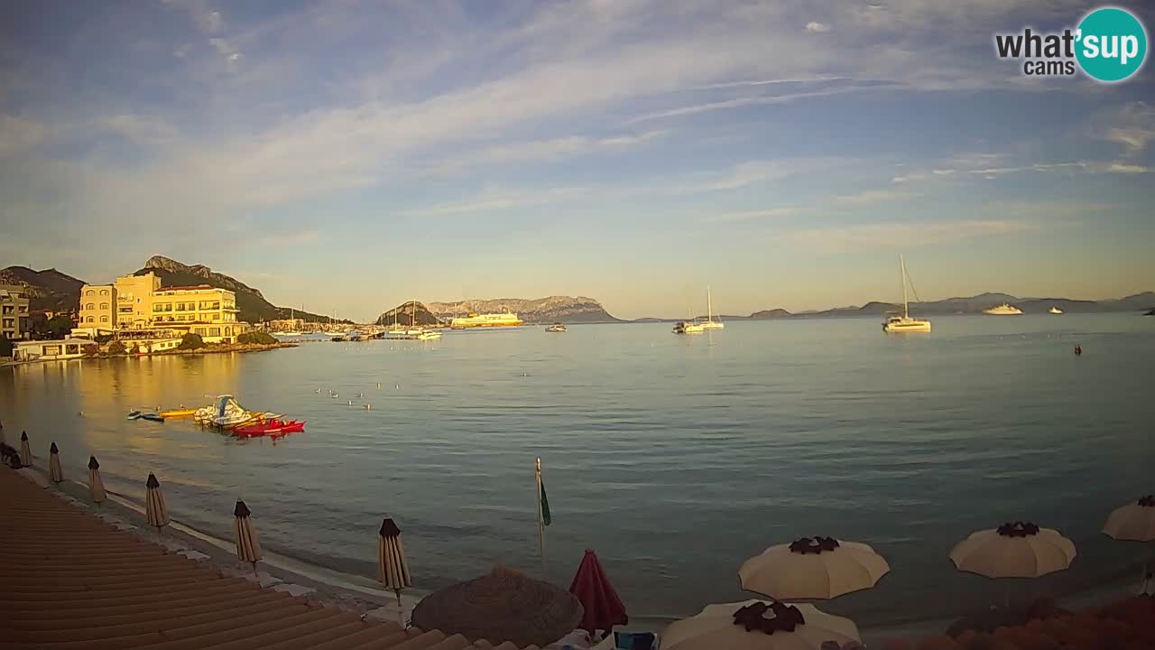 Webcam Terza Spiaggia Golfo Aranci – Liveblick auf den Strand