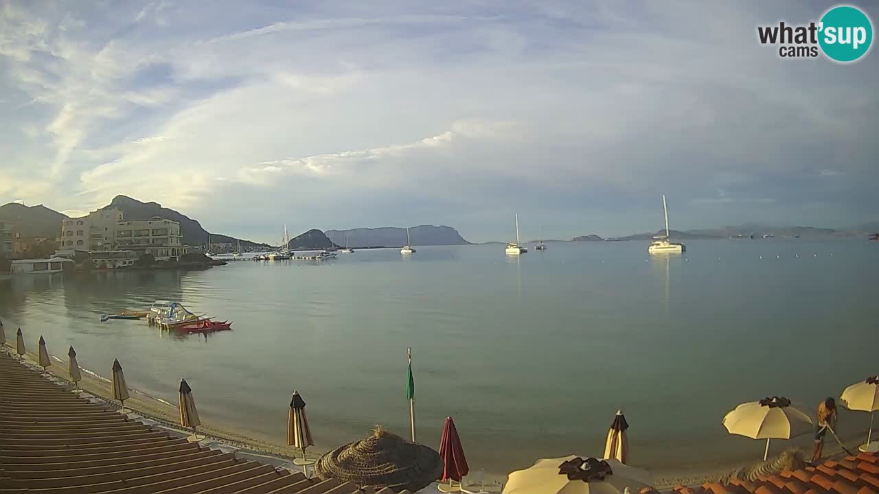 Webcam Terza Spiaggia Golfo Aranci – Vista mare in diretta