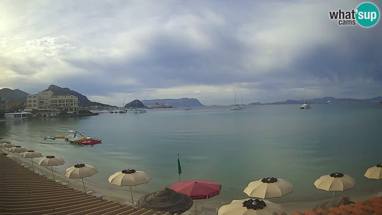 Webcam Terza Spiaggia Golfo Aranci – Vista mare in diretta