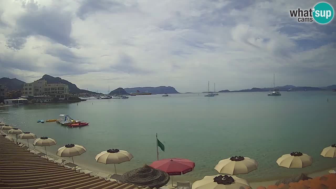 Webcam Terza Spiaggia Golfo Aranci – Vista mare in diretta