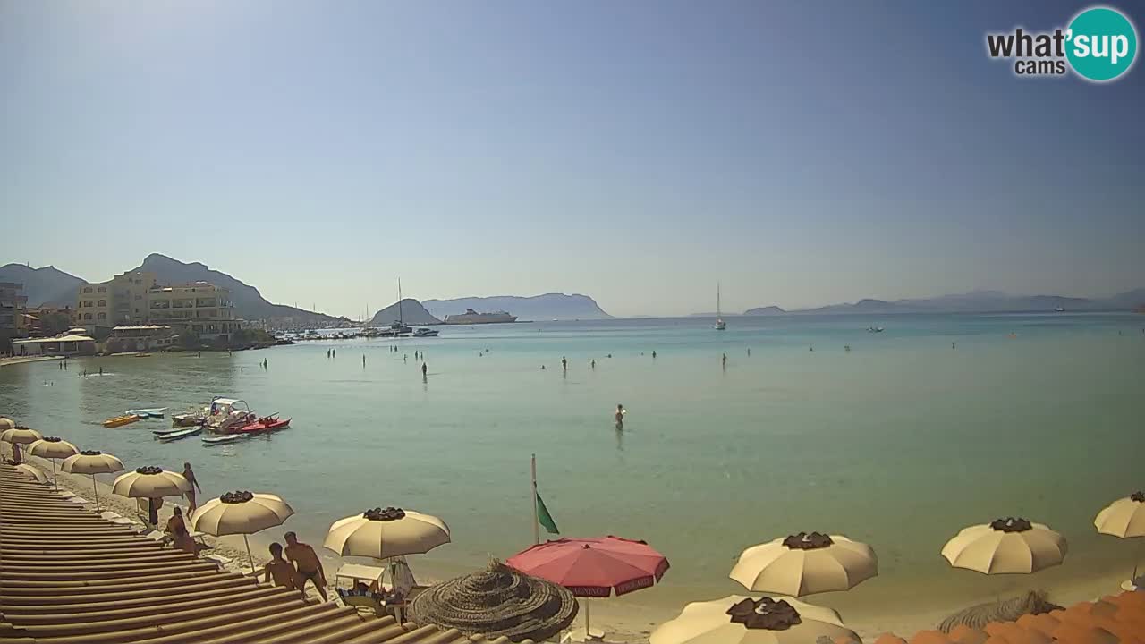 Webcam Terza Spiaggia Golfo Aranci – Vista mare in diretta