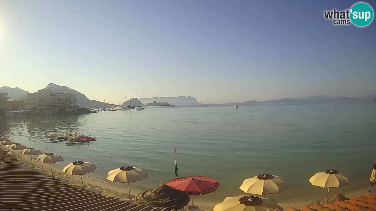 Webcam Terza Spiaggia Golfo Aranci – Vista en directo de la playa