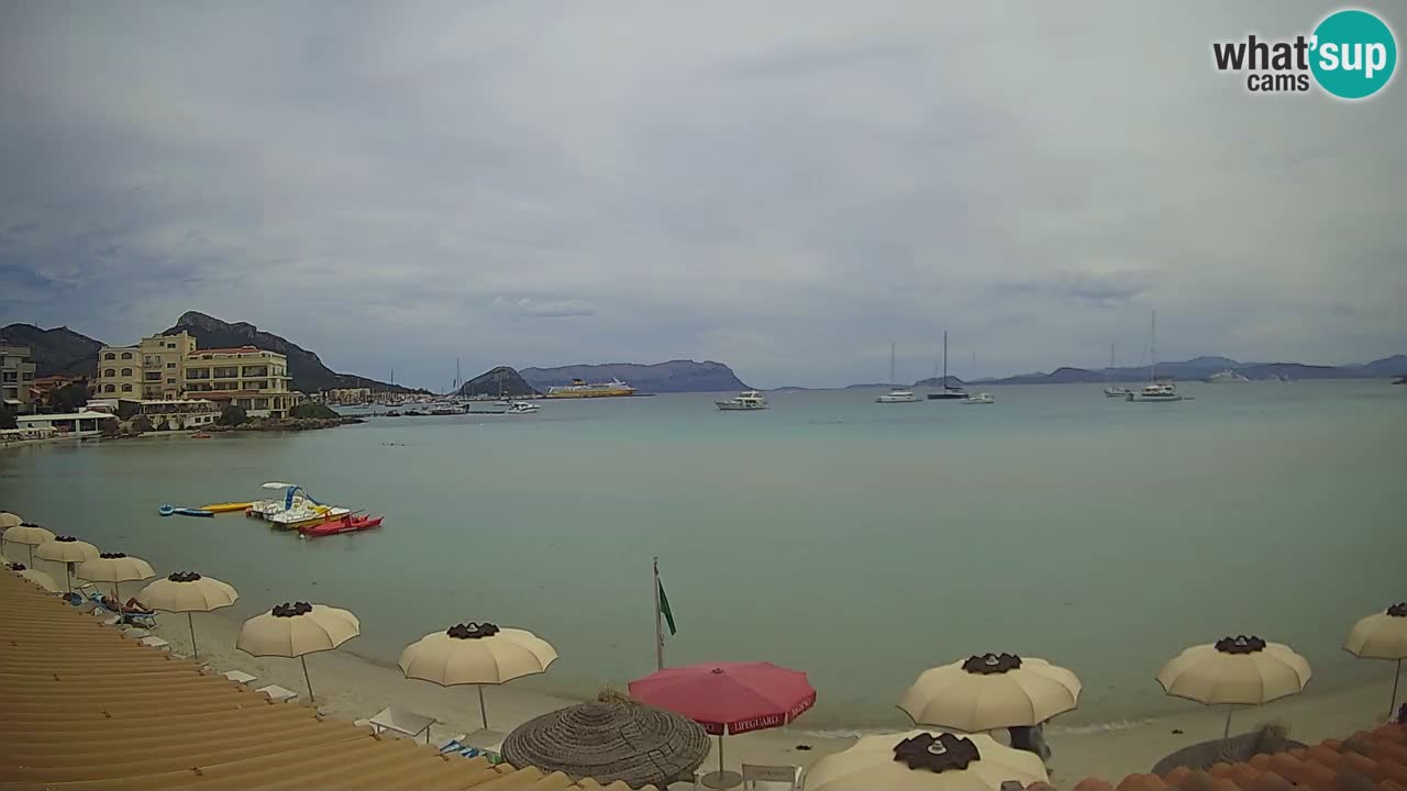 Webcam Terza Spiaggia Golfo Aranci – Vista en directo de la playa