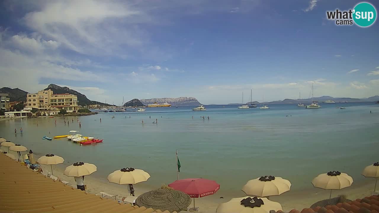 Webcam Terza Spiaggia Golfo Aranci – Liveblick auf den Strand