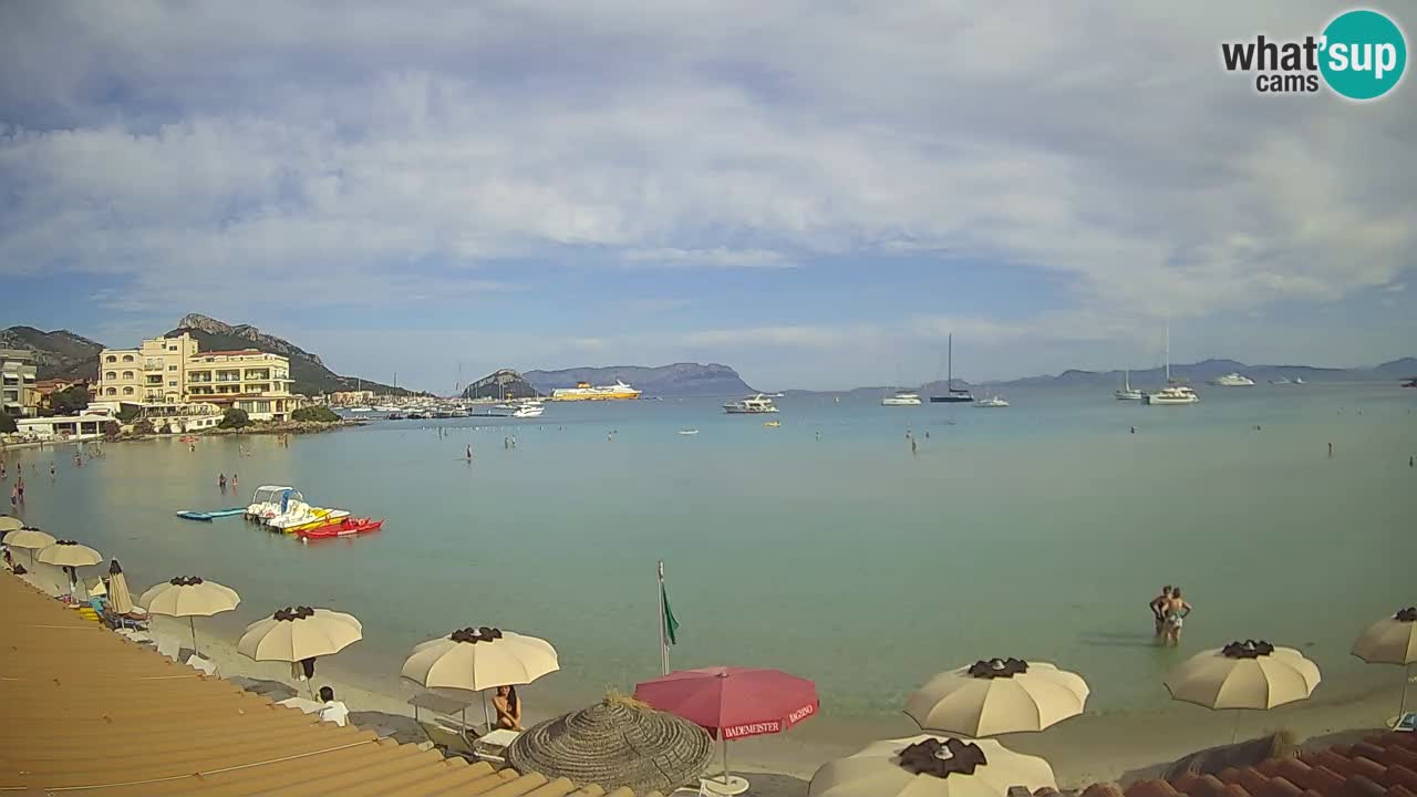 Webcam Terza Spiaggia Golfo Aranci – Liveblick auf den Strand