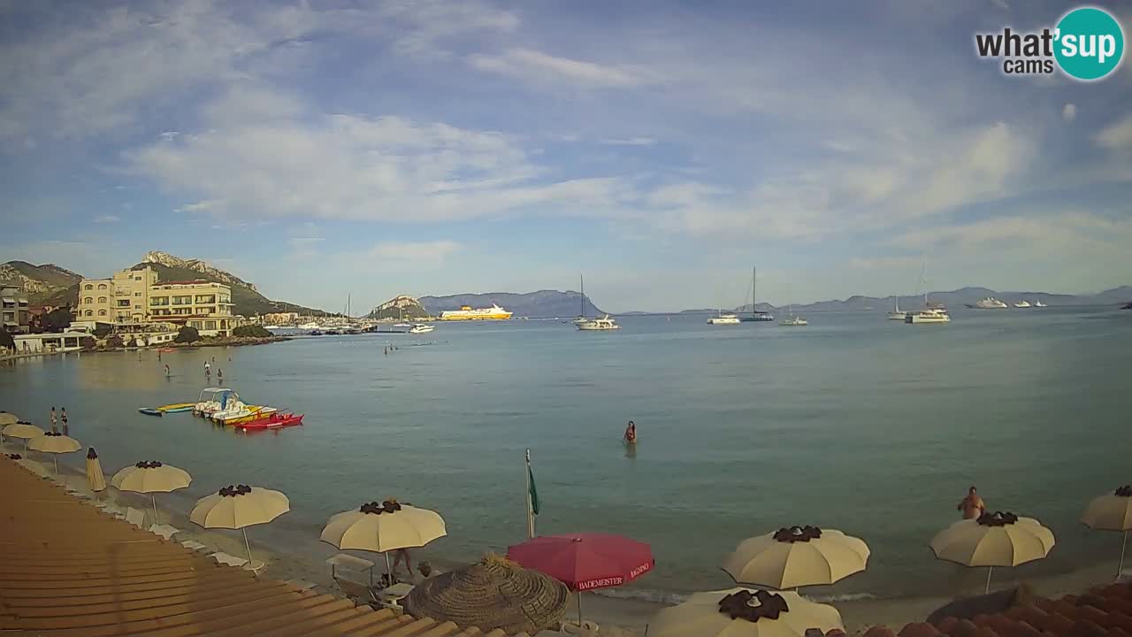 Webcam Terza Spiaggia Golfo Aranci – Vista mare in diretta