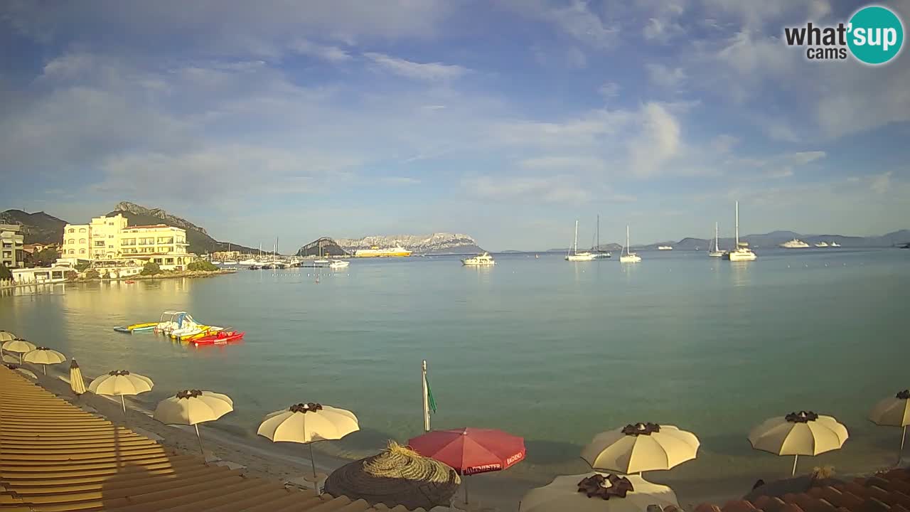 Webcam Terza Spiaggia Golfo Aranci – Vista mare in diretta