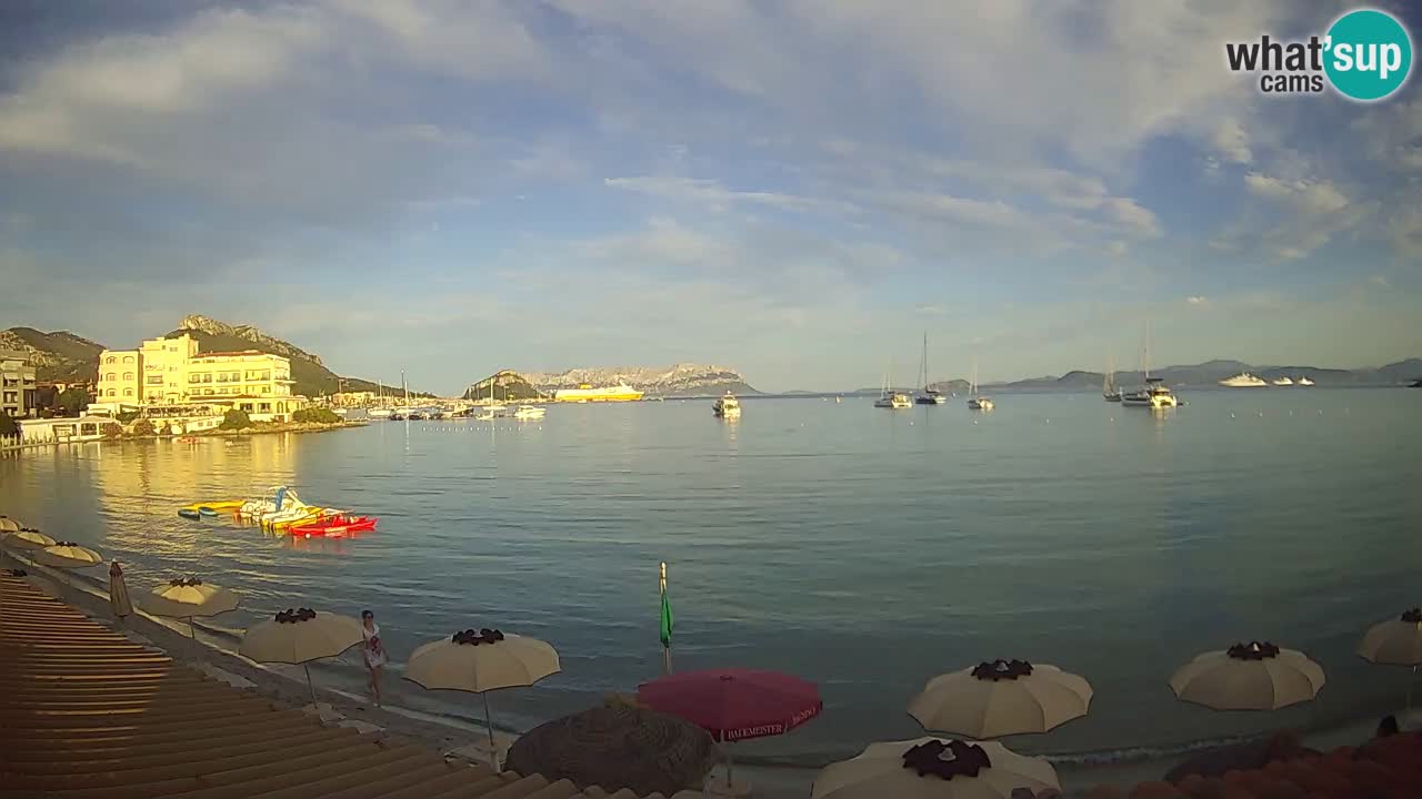 Web kamera Terza Spiaggia Golfo Aranci – Pogled uživo na plažu