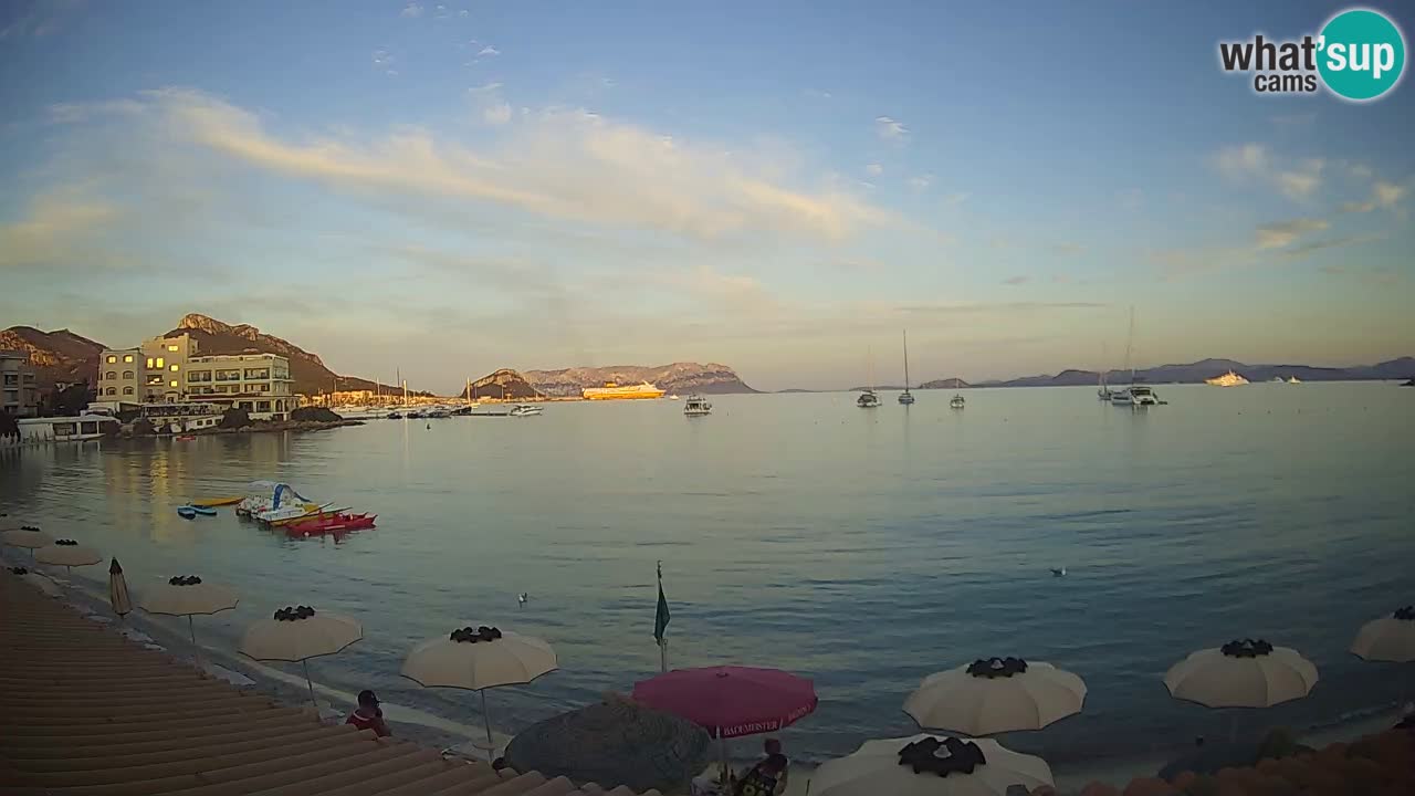 Webcam Terza Spiaggia Golfo Aranci – Vista mare in diretta