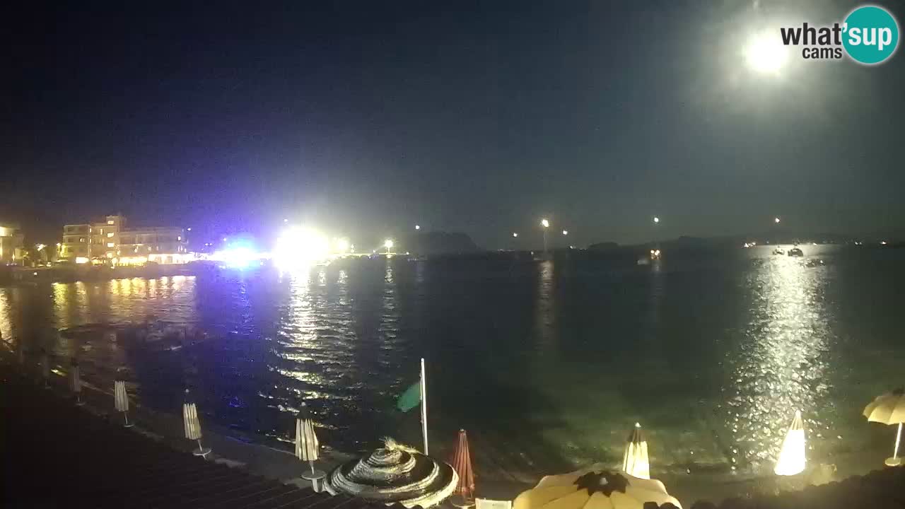Webcam Terza Spiaggia Golfo Aranci – Vista en directo de la playa