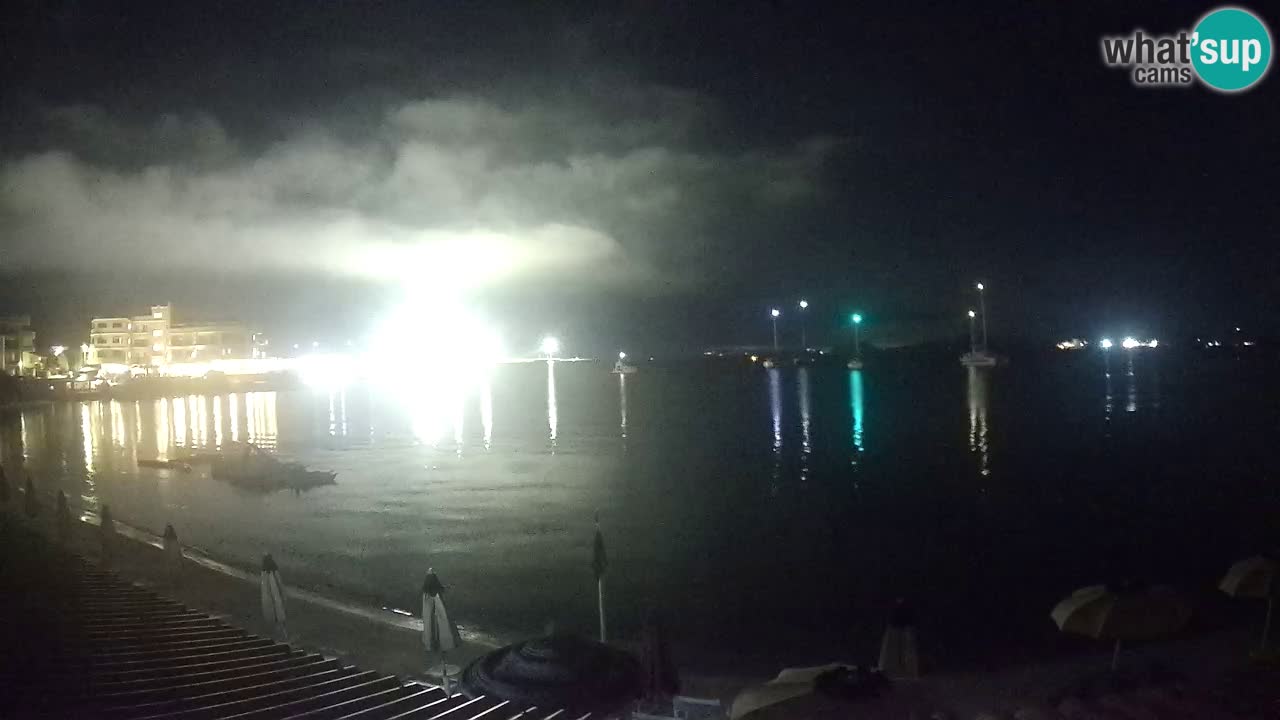 Webcam Terza Spiaggia Golfo Aranci – Liveblick auf den Strand
