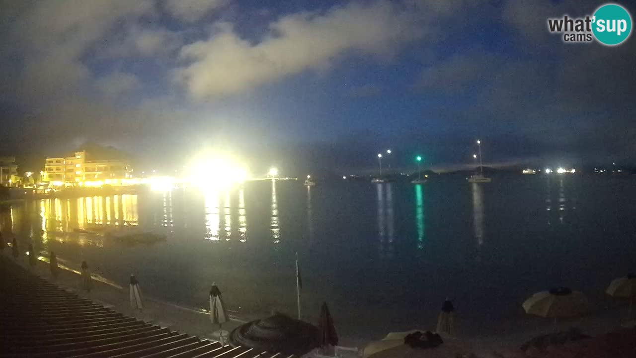 Webcam Terza Spiaggia Golfo Aranci – Liveblick auf den Strand