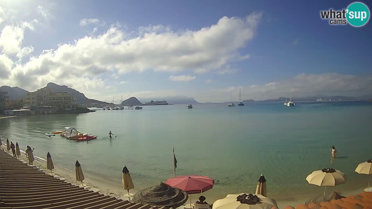 Webcam Terza Spiaggia Golfo Aranci – Vista en directo de la playa