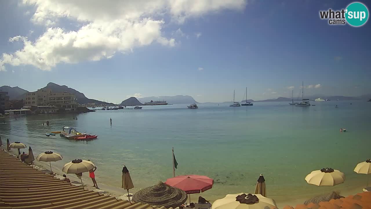 Webcam Terza Spiaggia Golfo Aranci – Vista mare in diretta