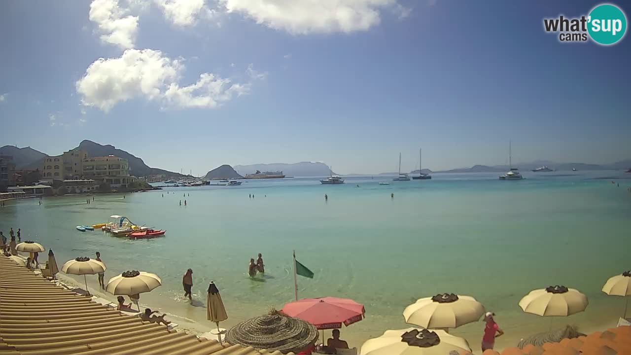 Webcam Terza Spiaggia Golfo Aranci – Liveblick auf den Strand