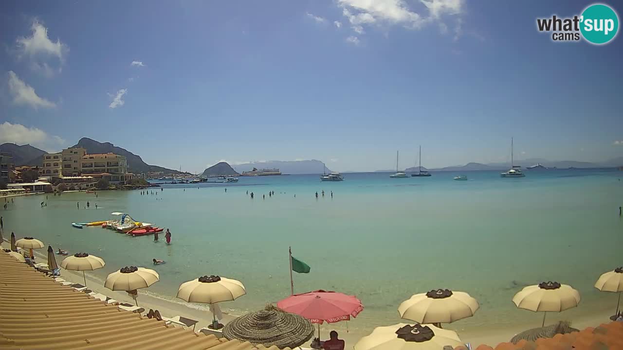 Webcam Terza Spiaggia Golfo Aranci – Liveblick auf den Strand