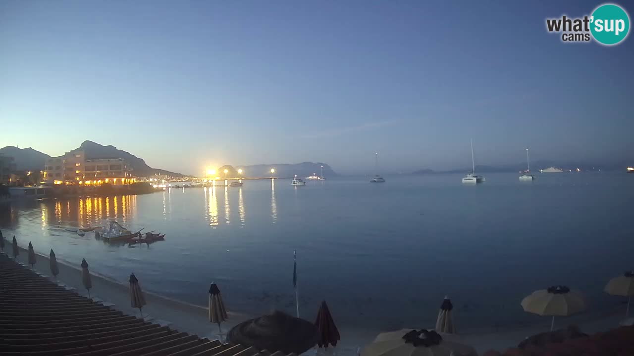 Webcam Terza Spiaggia Golfo Aranci – Vista mare in diretta