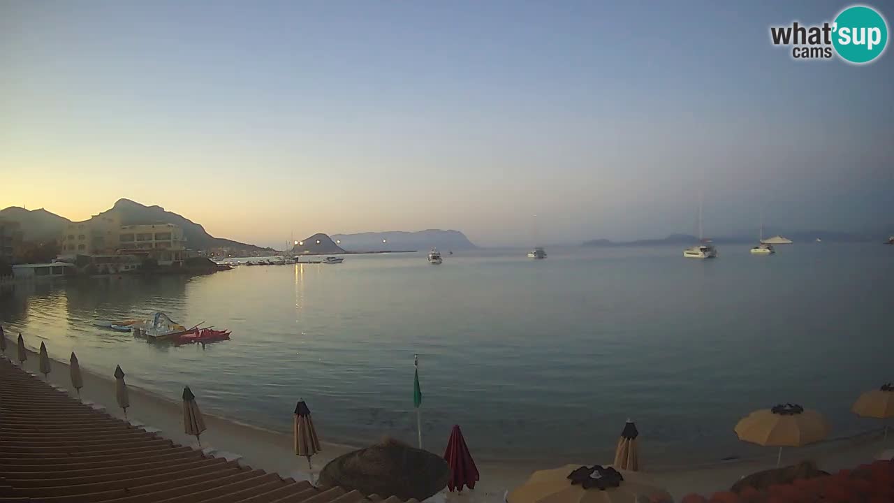 Webcam Terza Spiaggia Golfo Aranci – Vista mare in diretta
