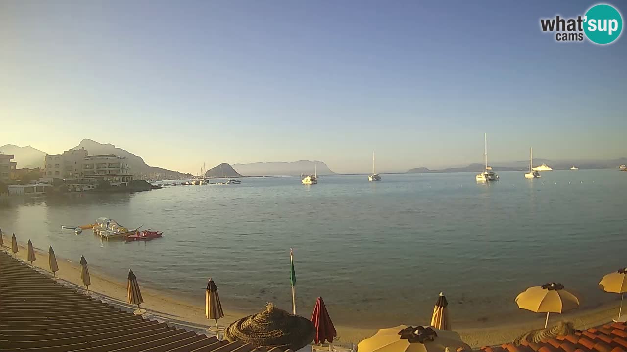 Webcam Terza Spiaggia Golfo Aranci – Vista en directo de la playa