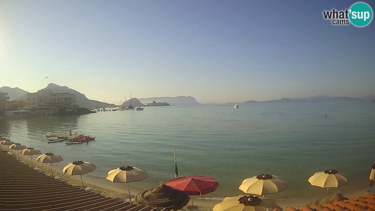 Webcam Terza Spiaggia Golfo Aranci – Vista en directo de la playa