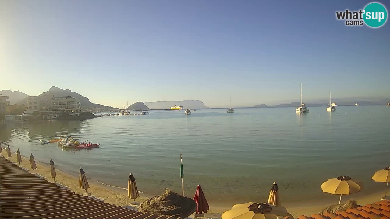 Webcam Terza Spiaggia Golfo Aranci – Vista mare in diretta