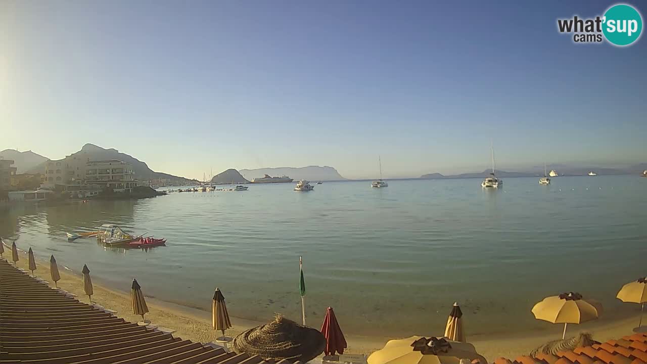 Webcam Terza Spiaggia Golfo Aranci – Vista mare in diretta
