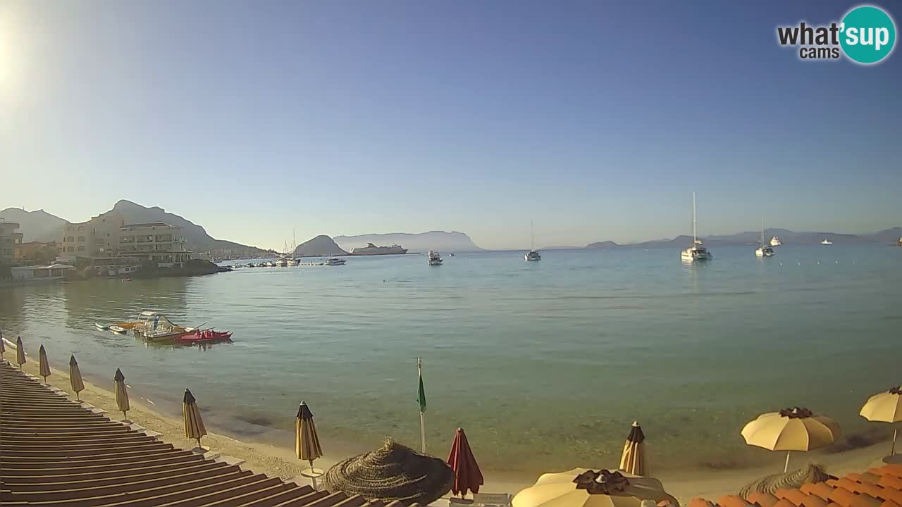 Webcam Terza Spiaggia Golfo Aranci – Vista en directo de la playa