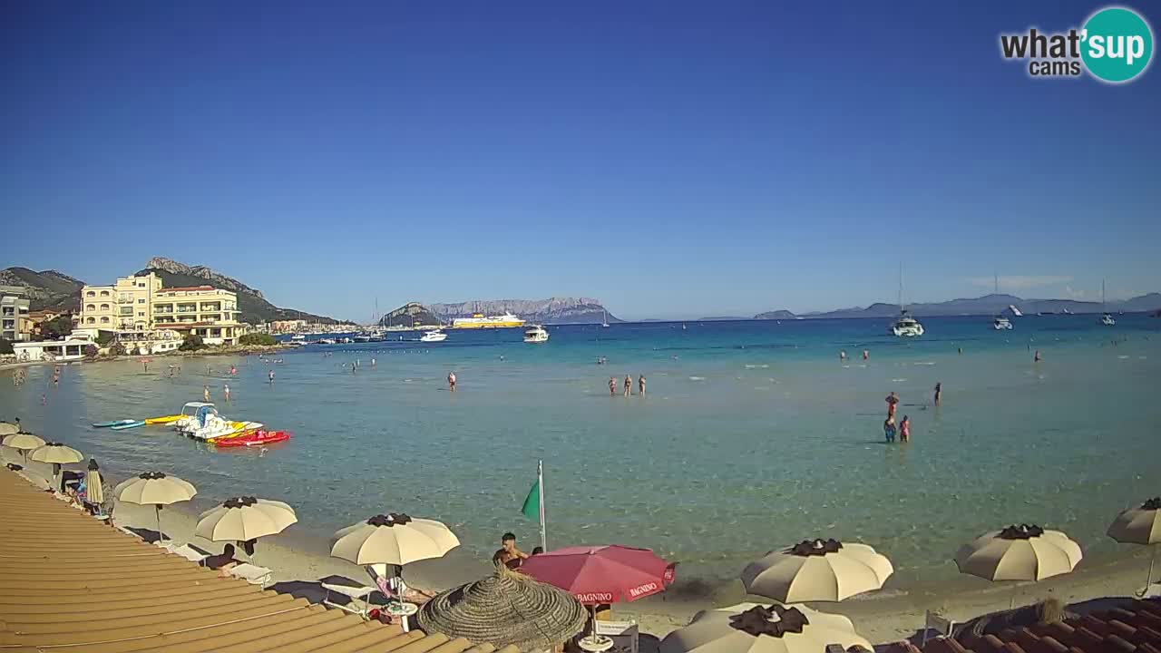 Webcam Terza Spiaggia Golfo Aranci – Vista mare in diretta