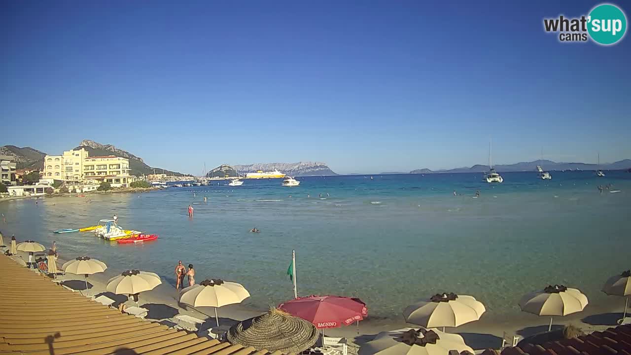 Webcam Terza Spiaggia Golfo Aranci – Vista mare in diretta