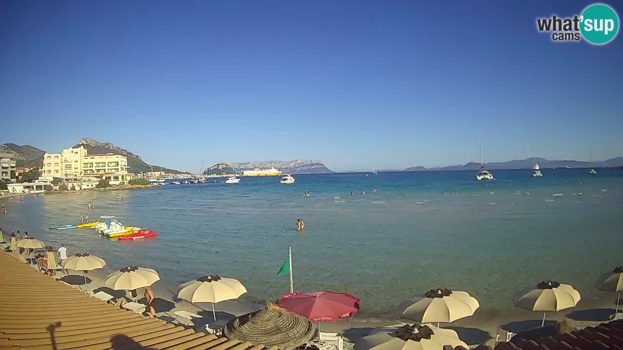 Webcam Terza Spiaggia Golfo Aranci – Vista en directo de la playa