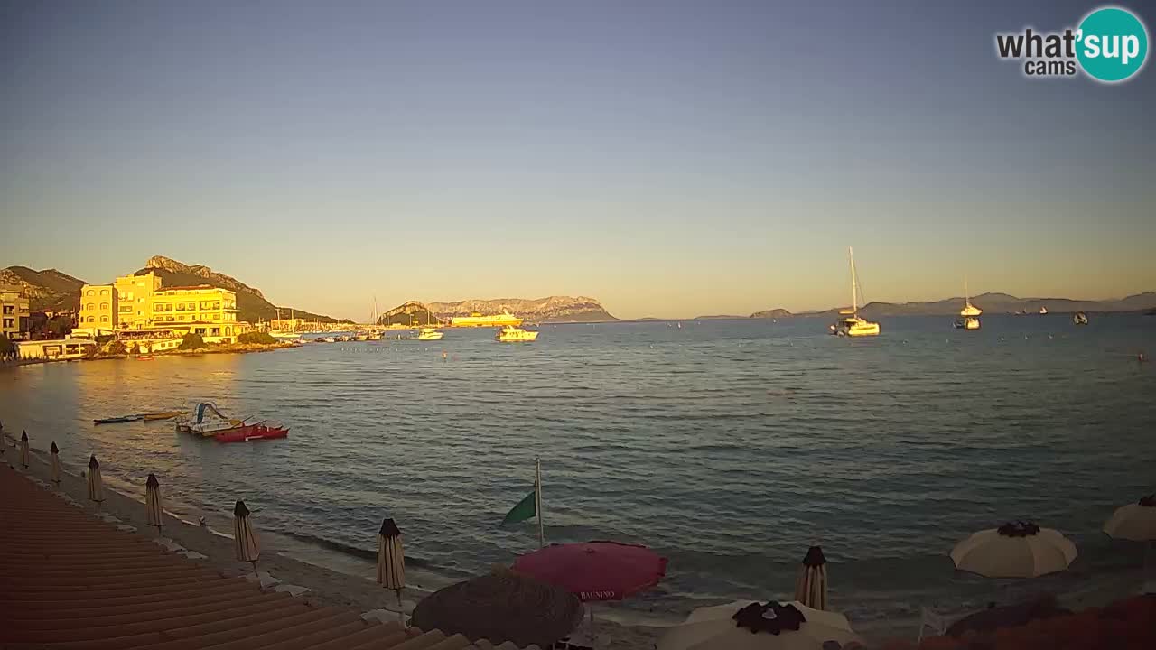 Webcam Terza Spiaggia Golfo Aranci – Vista en directo de la playa
