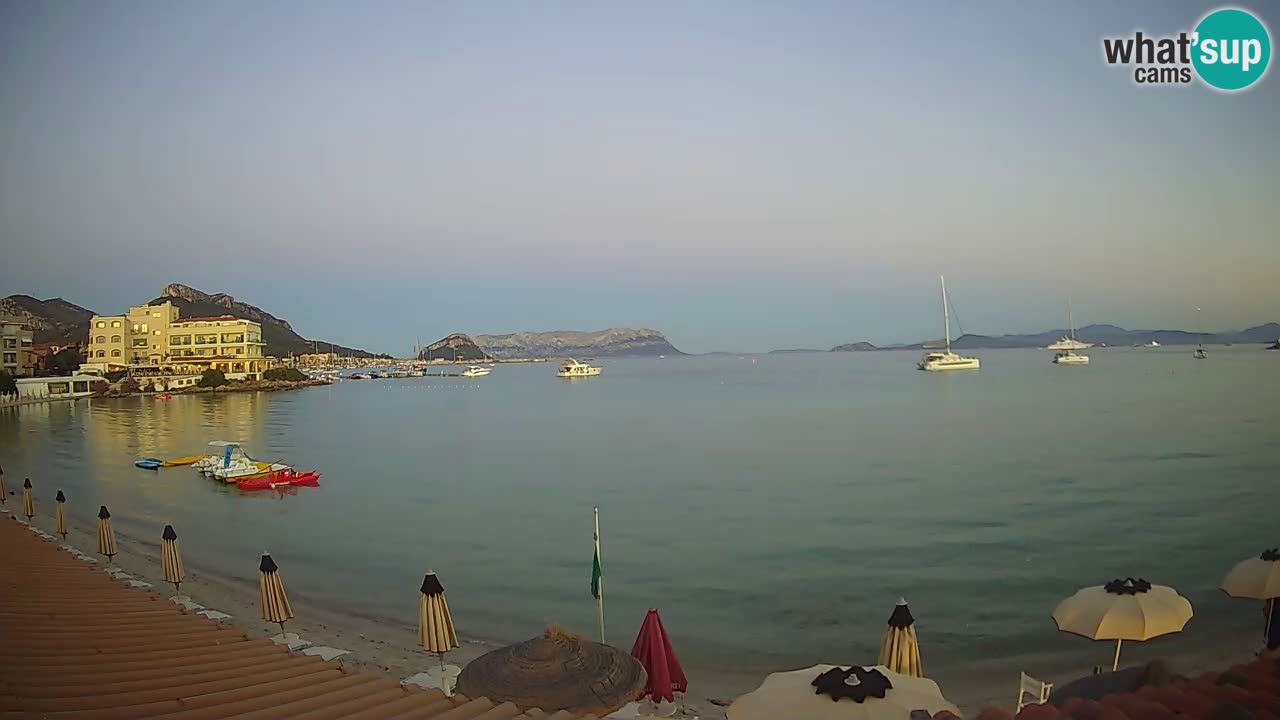 Webcam Terza Spiaggia Golfo Aranci – Liveblick auf den Strand