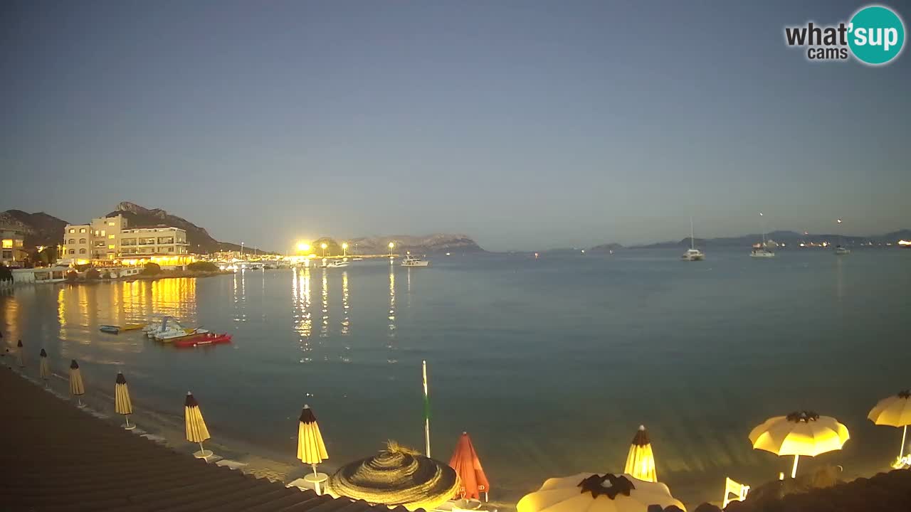 Webcam Terza Spiaggia Golfo Aranci – Vista en directo de la playa