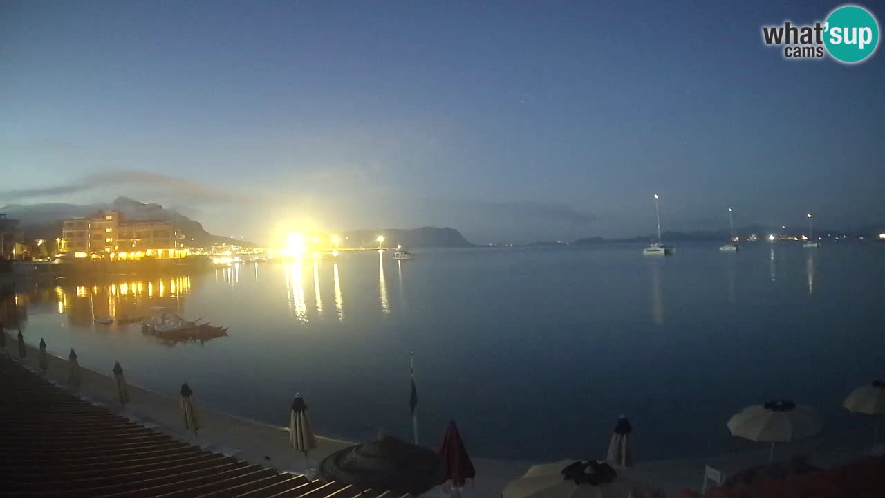 Webcam Terza Spiaggia Golfo Aranci – Vue en direct de la plage