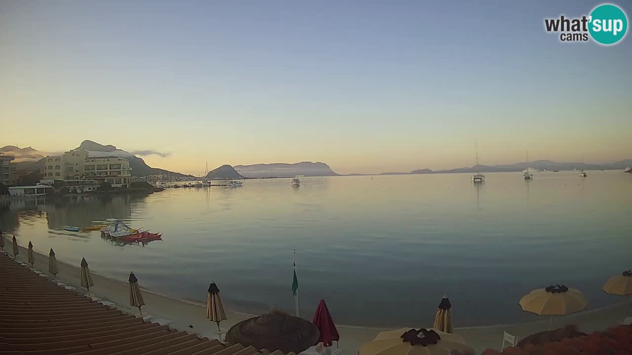 Webcam Terza Spiaggia Golfo Aranci – Vue en direct de la plage
