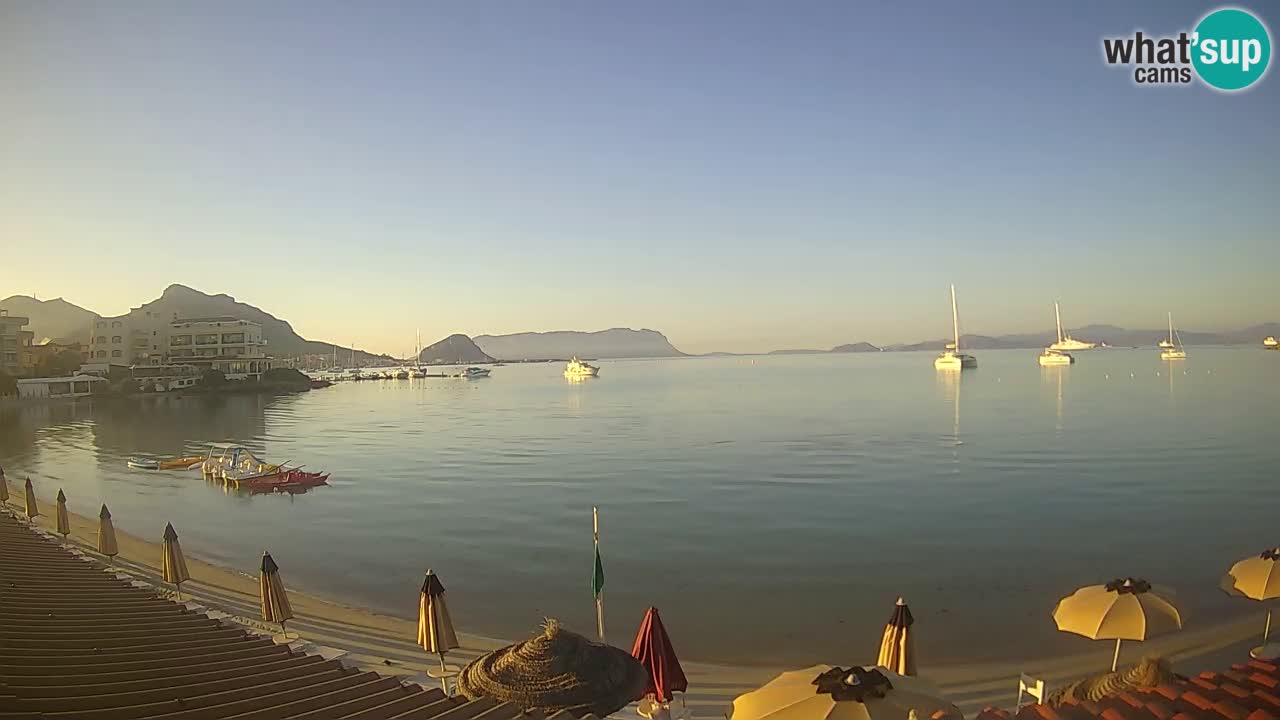 Webcam Terza Spiaggia Golfo Aranci – Liveblick auf den Strand