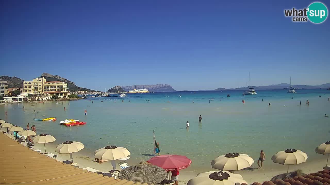 Webcam Terza Spiaggia Golfo Aranci – Vista mare in diretta