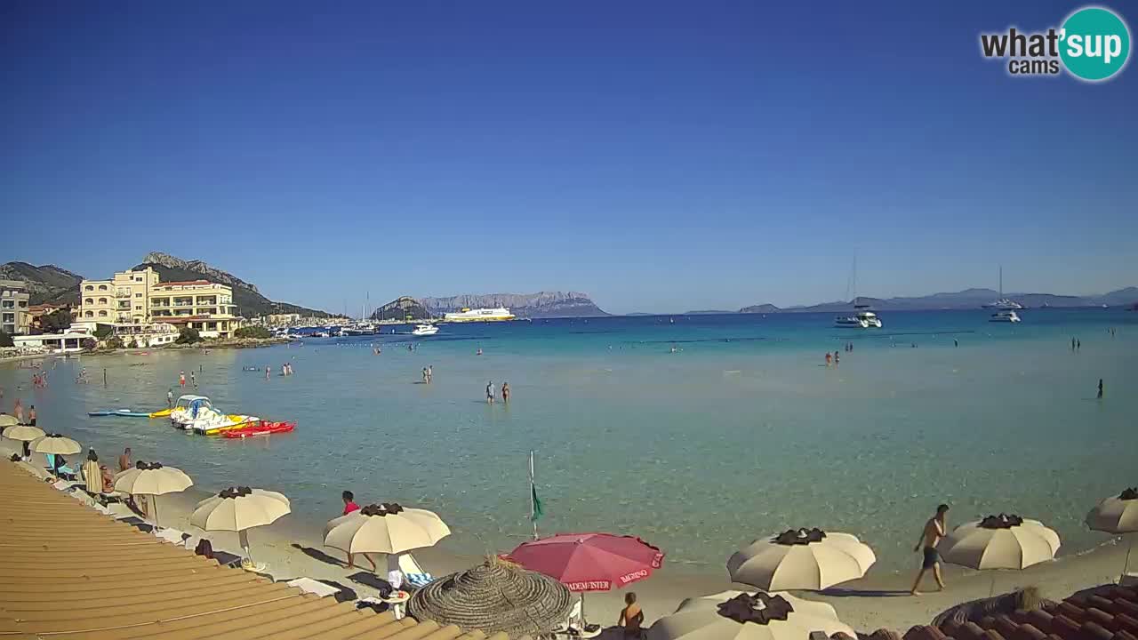 Webcam Terza Spiaggia Golfo Aranci – Vista mare in diretta