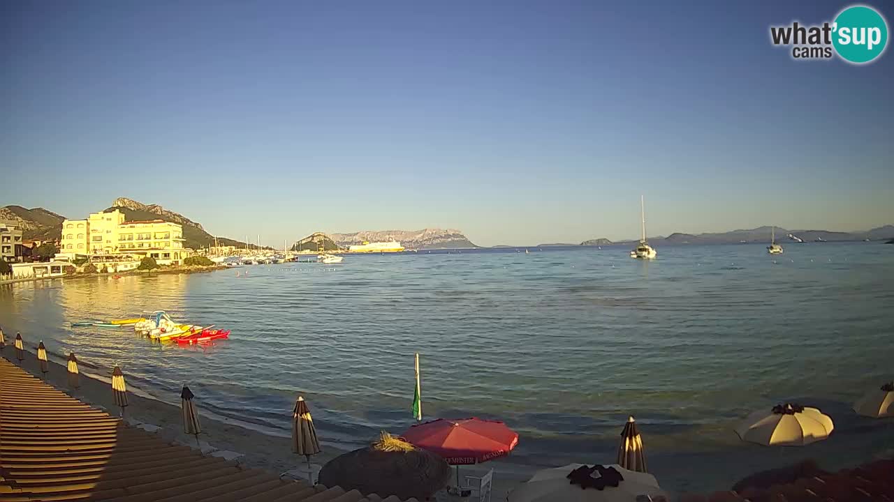 Webcam Terza Spiaggia Golfo Aranci – Vista mare in diretta