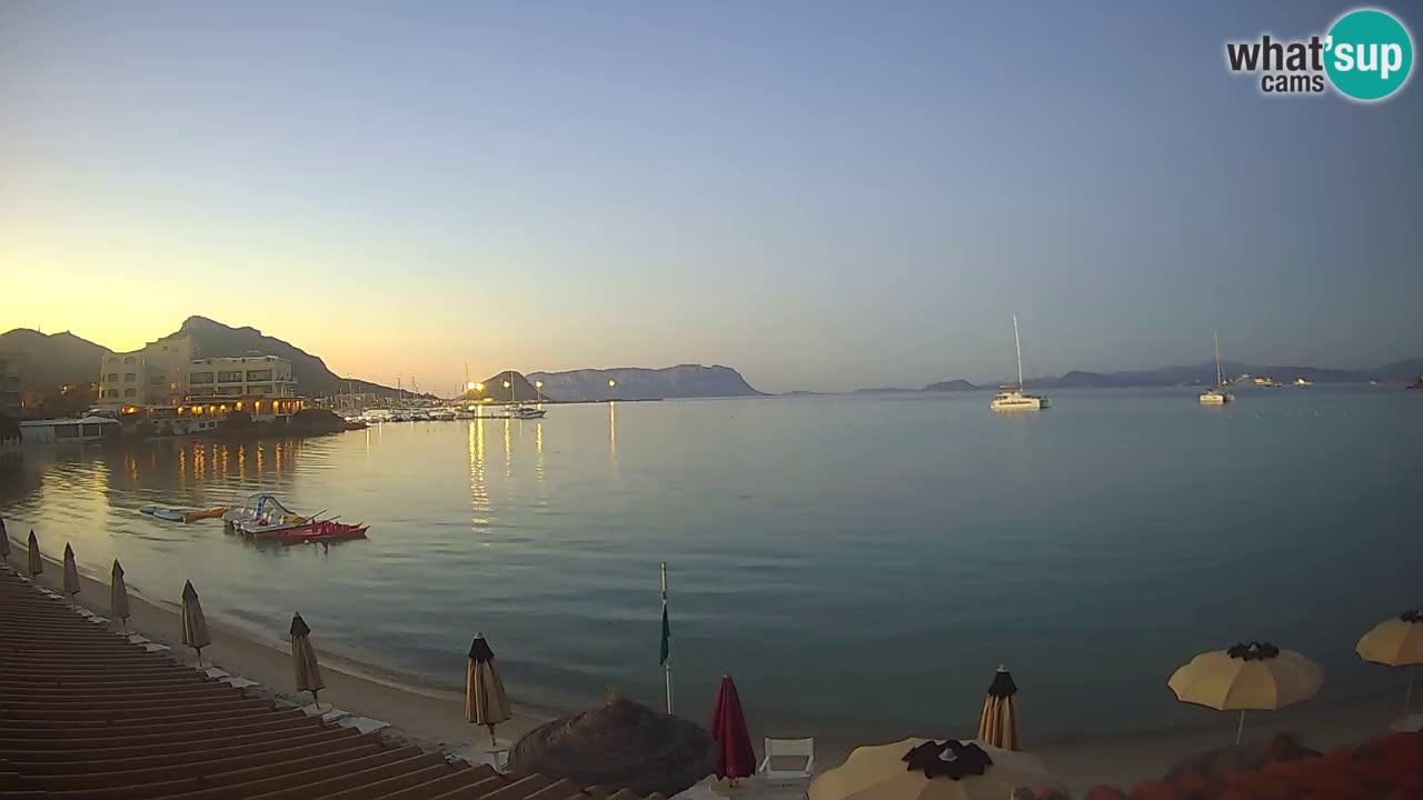 Webcam Terza Spiaggia Golfo Aranci – Vista en directo de la playa