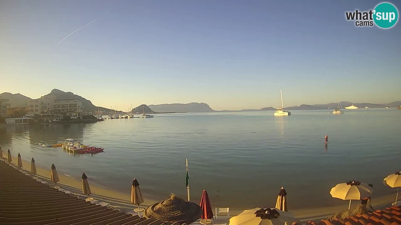 Webcam Terza Spiaggia Golfo Aranci – Vista en directo de la playa