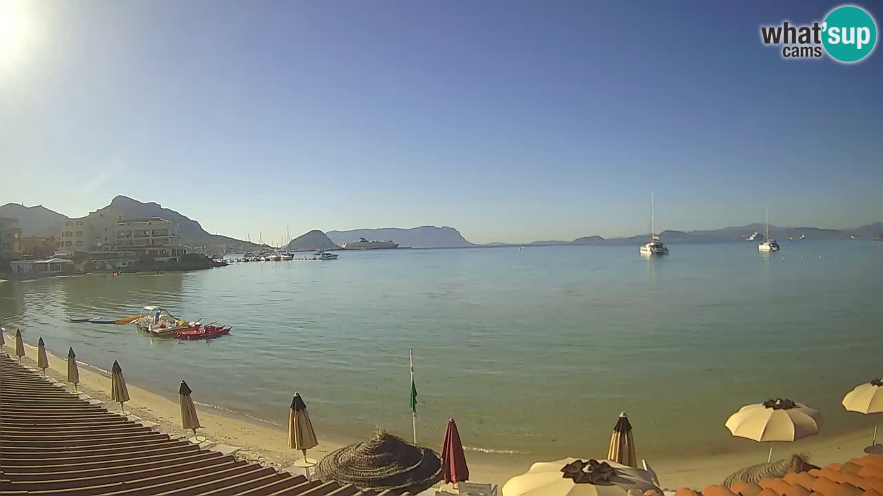 Webcam Terza Spiaggia Golfo Aranci – Vista mare in diretta