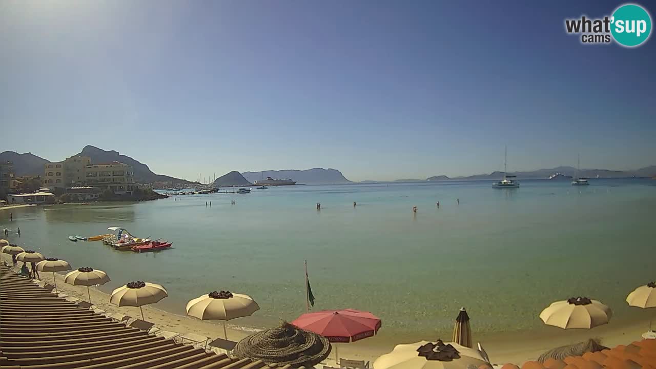 Web kamera Terza Spiaggia Golfo Aranci – Pogled uživo na plažu