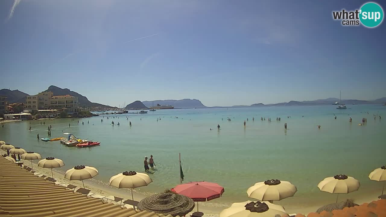 Webcam Terza Spiaggia Golfo Aranci – Vista mare in diretta