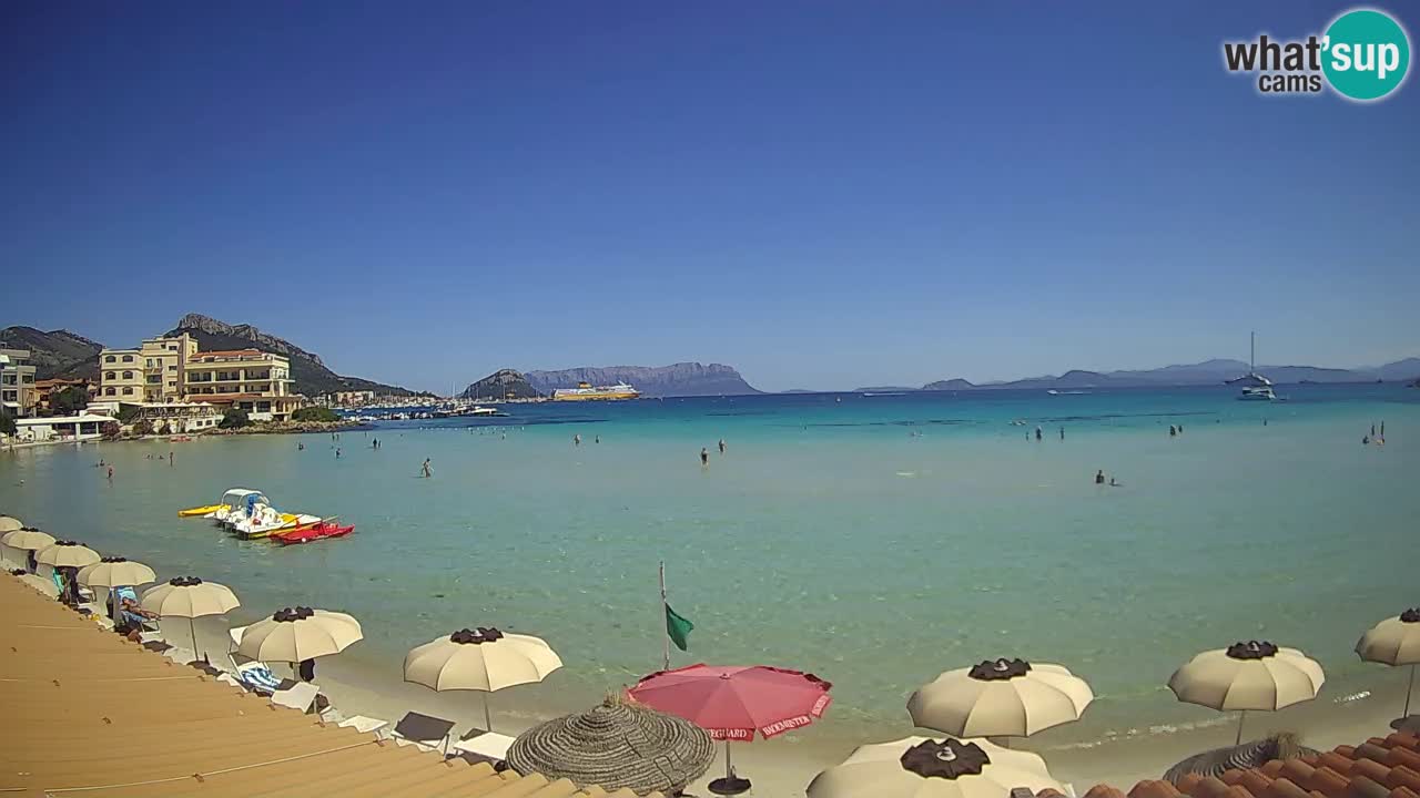 Web kamera Terza Spiaggia Golfo Aranci – Pogled uživo na plažu