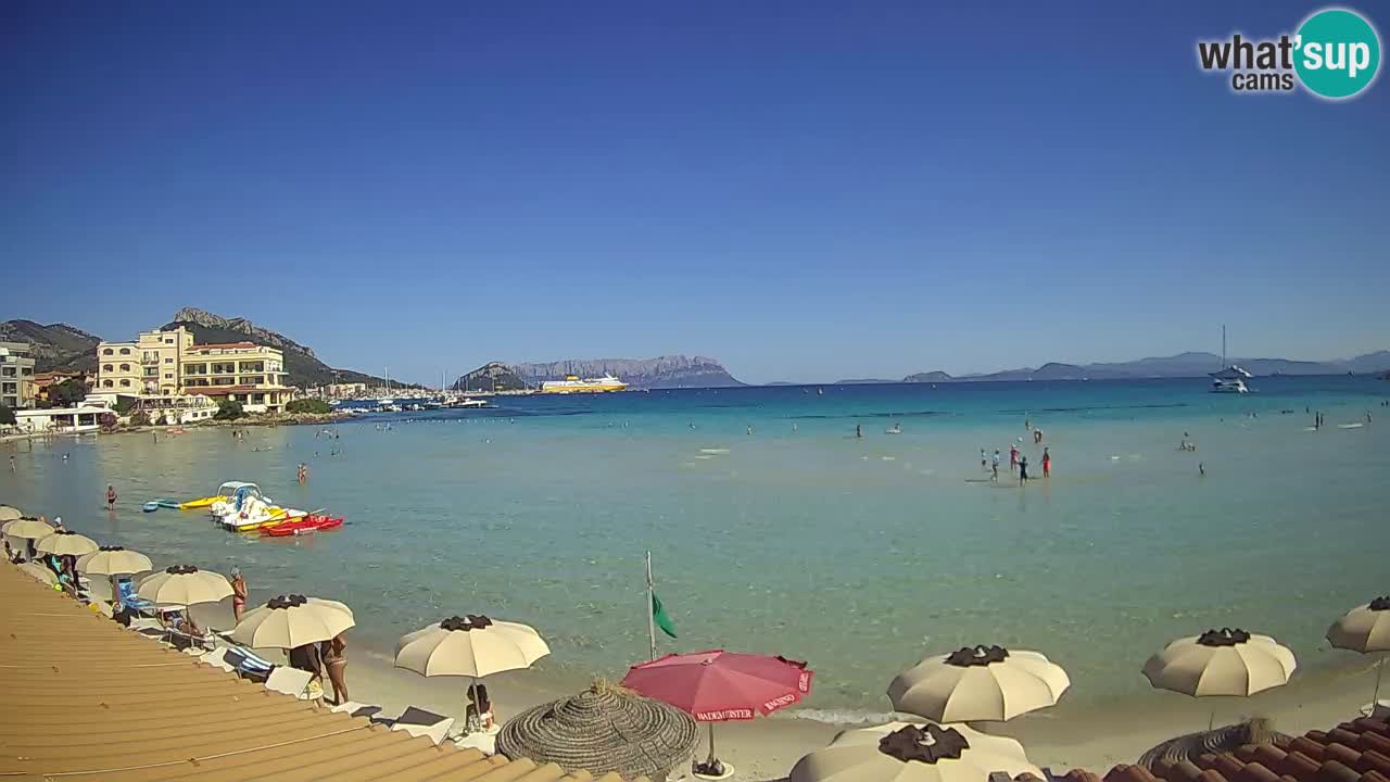 Webcam Terza Spiaggia Golfo Aranci – Vista en directo de la playa