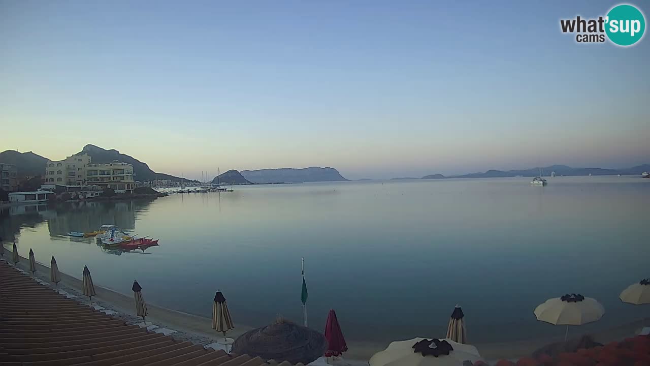 Webcam Terza Spiaggia Golfo Aranci – Vista en directo de la playa