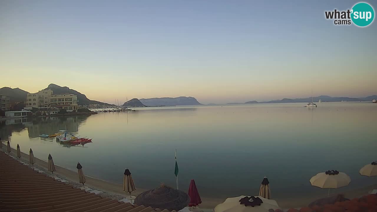 Webcam Terza Spiaggia Golfo Aranci – Vista en directo de la playa