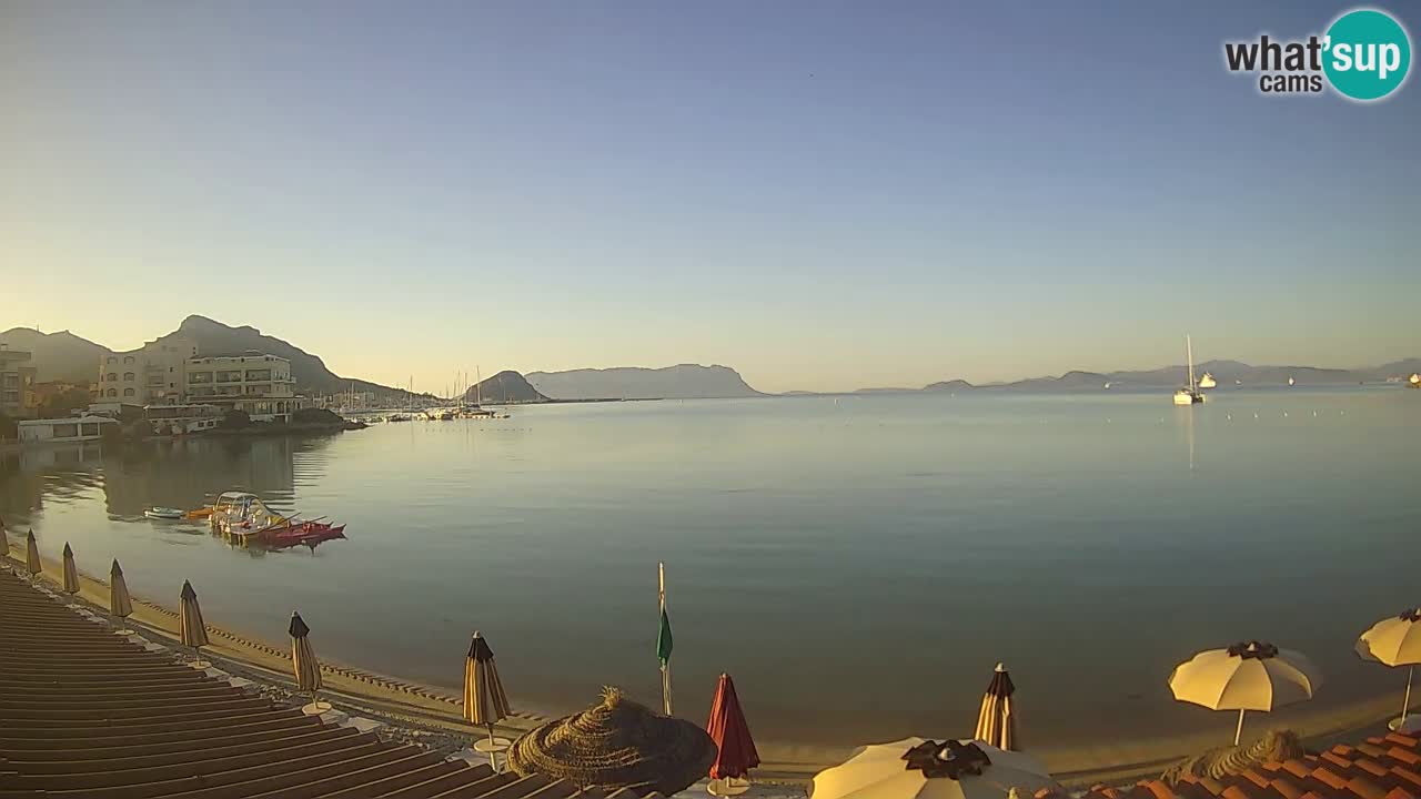 Webcam Terza Spiaggia Golfo Aranci – Vista en directo de la playa