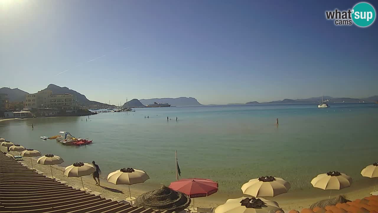 Webcam Terza Spiaggia Golfo Aranci – Vista mare in diretta